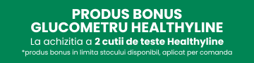 Produs bonus 1 Glucometru Healthyline la 2 cutii de teste cumparate 