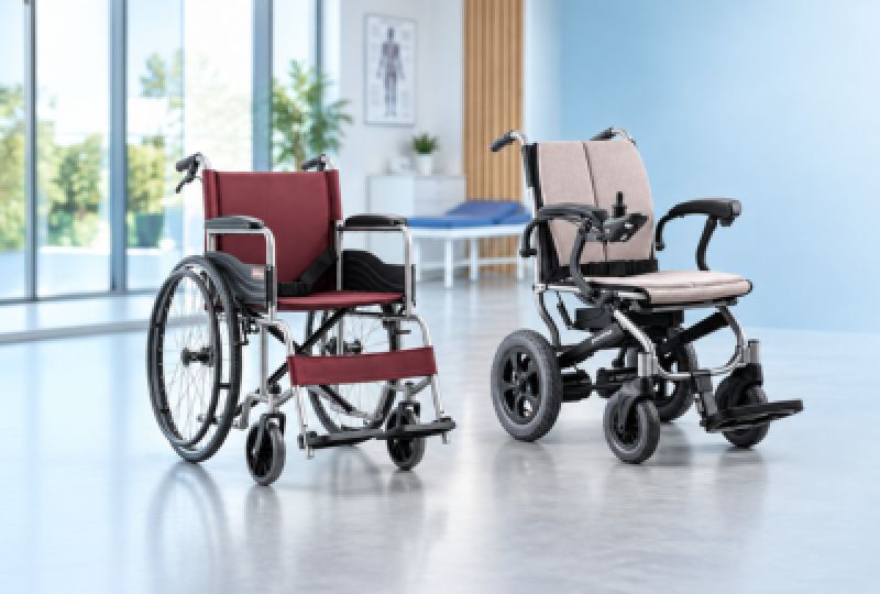 Scaun cu rotile manual versus scaun cu rotile electric: care sunt diferentele?￼