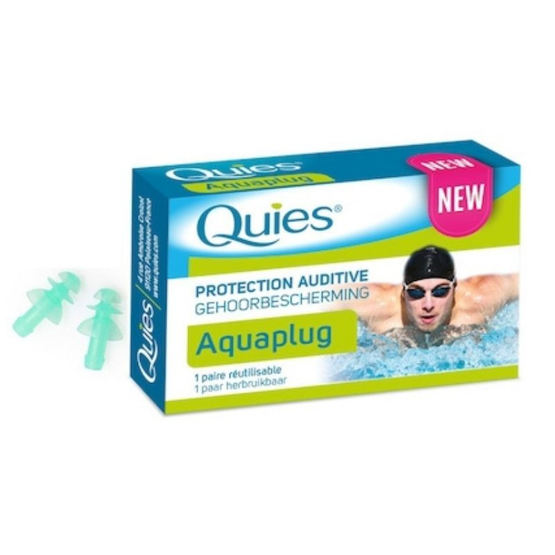 Quies Dopuri din silicon AQUAPLUG, 2 bucati