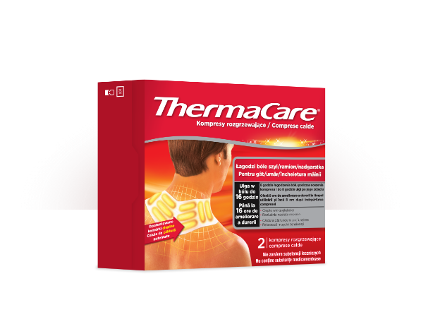 Comprese calde pentru gat, umar si incheietura mainii ThermaCare - 2 buc