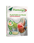 Plasturi cu Pelin pentru genunchi, Plantalgin, 6 bucati, Smart Touch