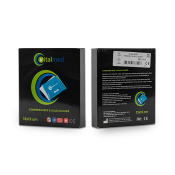Compresa din gel rece/cald Vitalmed, 13x13