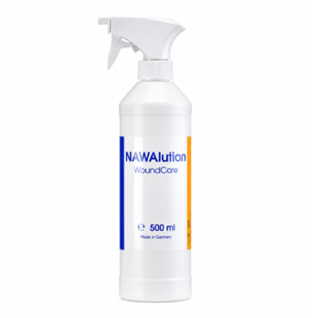 Solutie fara alcool pentru curatarea ranilor, Nawalution, flacon 500 ml