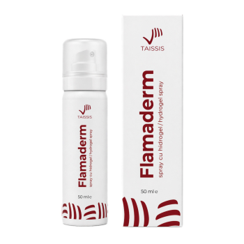 Spray pentru arsuri, Flamaderm, flacon 50 ml