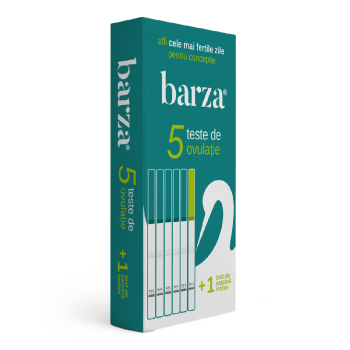 Test de ovulatie Barza, 5 benzi