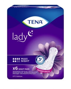 Absorbante pentru incontinenta urinara TENA Lady Maxi Night x 6 buc