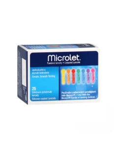 Contour Plus ace glicemie Microlet 25 buc