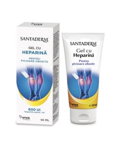 Gel cu heparina 600UI Santaderm, 50 ml