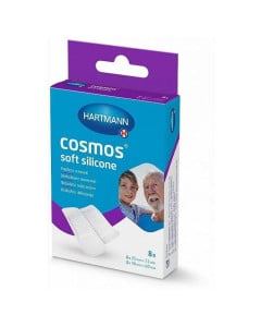 Plasturi Cosmos Soft Silicone, 8 bucati, Hartmann
