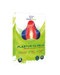 Plasturi cu Pelin Smart Touch Reduce Inflamatia Zonei Lombare 6 plasturi