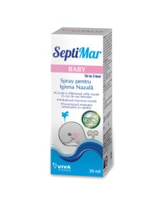 Septimar baby spray cu apa de mare 3 luni+, 30 ml