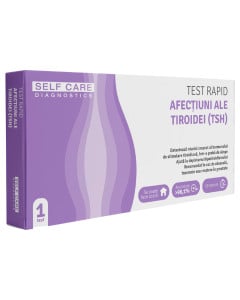 Test rapid afectiuni ale tiroidei (TSH), 1 bucata, Self Care