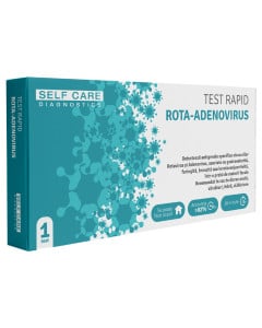Test rapid RotaAdenovirus 1 bucata Self Care