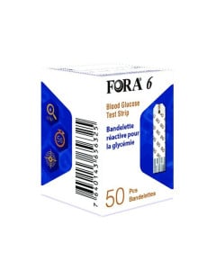 Teste pentru masurarea glicemiei FORA 6 x 50 buc