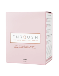 Enroush Absorbante Bumbac Organic Noapte, 8 bucati