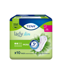 Absorbante pentru incontinenta urinara TENA Lady Slim Mini, 10 bucati