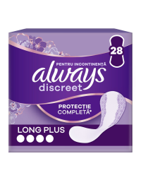 Always Discreet Liners Long Plus, 28 bucati