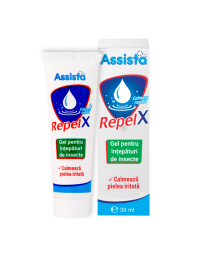 Gel intepaturi insecte RepelX, 30 ml Assista