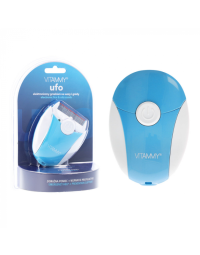 Pieptene electric paduchi, cu LED Vitammy Ufo, Albastru