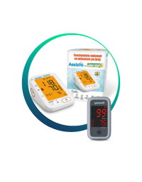 Set monitorizare Assista Tensiometru de brat Catena si Pulsoximetru YX105