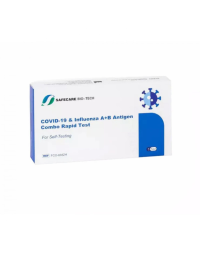 Test rapid combo 3 in 1 Covid19/ Gripa A+B, Safecare, 1 buc