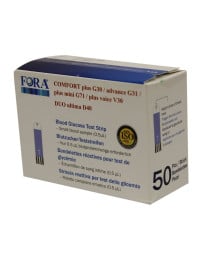 Teste pentru masurarea glicemiei Fora Comfort x 50 buc