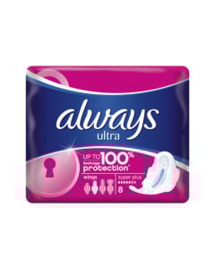 Absorbante Always Ultra Super Plus, 8 bucati