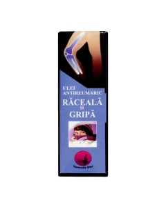 Ulei antireumatic RACEALA SI GRIPA NATURALIA DIET, 50 ml 