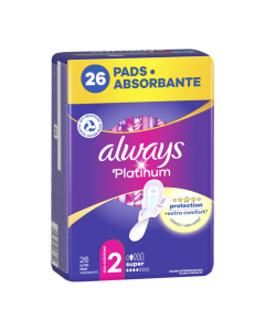 Always Platinum Super, 26 bucati