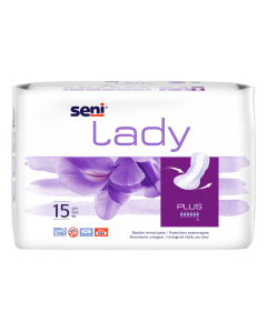 Absorbante urologice pentru femei Lady Plus, 15 bucati, Seni