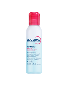 Apa micelara bifazica pentru ochi si buze Sensibio H2O, 125 ml, Bioderma
