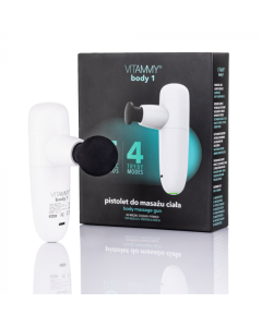 Aparat de masaj tip pistol Vitammy Body 1, portabil