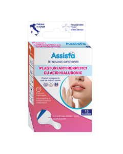 Plasturi antiherpetici, 15 bucati, Assista 