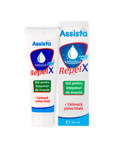 Gel intepaturi insecte RepelX, 30 ml Assista