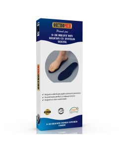 Brant din silicon cu invelis textil Orthomed