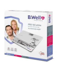 Cantar electronic, culoare alb, PRO-165, B.Well