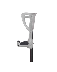 Carja cu sprijin pe antebrat din aluminiu ErgoTech (alba)
