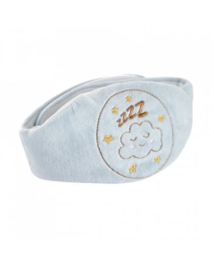 Centura anticolici cu samburi de cirese, bleu, BabyJem