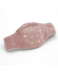 Centura anticolici cu samburi de cirese, roz inchis, BabyJem