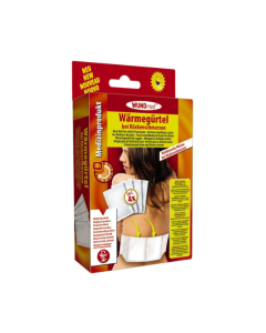 Centura termica pentru dureri de spate, formata din 4 plasturi, WUNDMed