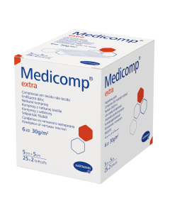 Comprese HartMann Medicomp Extra steril 5x5 cm x 25 plicuri