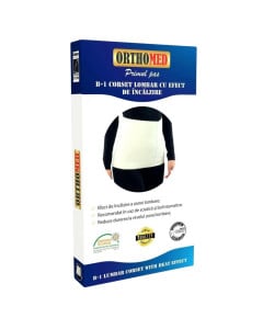Corset lombar cu efect de incalzire