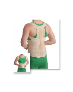 Corset toraco-lombar cu 2 atele metalice, Medtextile, cod 3001