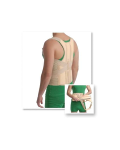Orteza corset toraco-lombar cu 2 atele metalice, Medtextile, cod 2035