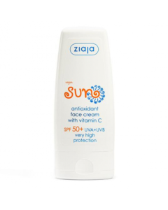 ZIAJA Sun Crema antioxidanta pentru ten cu vitamina C, SPF50, 50ml