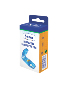 Dispozitiv pentru taiat pastile, Sana