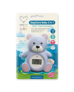 Termometru pentru baie digital 2 in 1, Ursulet, Easycare Baby