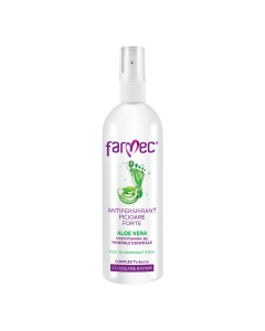Farmec Antiperspirant Picioare Forte cu Aloe Vera, 200 ml