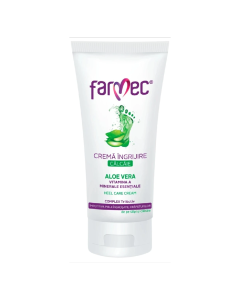 Farmec Crema ingrijire calcaie Aloe Vera, 100ml