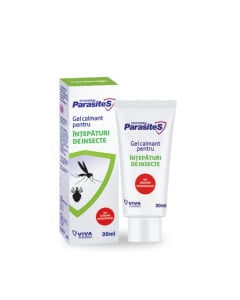 Gel calmant pentru intepaturi de insecte Parasites Santaderm 30 ml